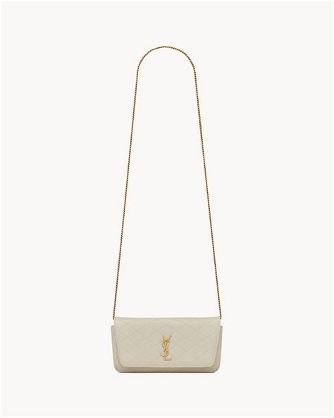 YSL phone holder with chain